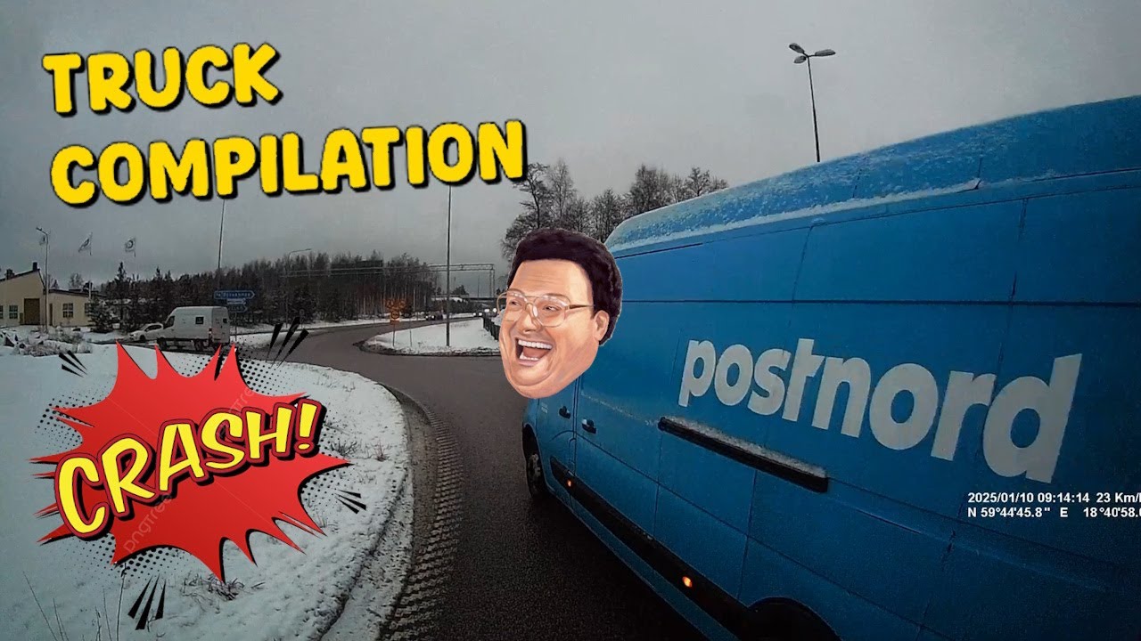 PostNord Crashes into Heavy Truck + More!