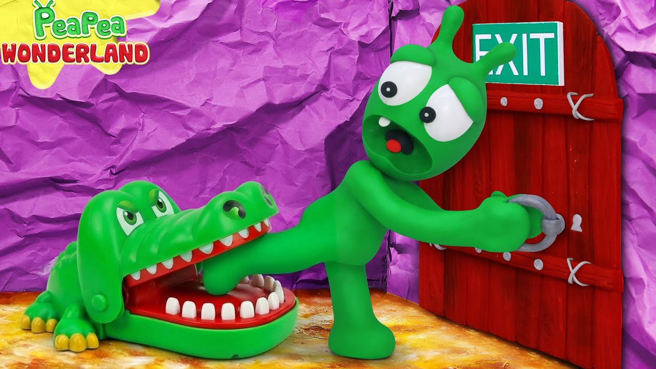 Pea Pea Gets Lost in a Cardboard Maze! What Happens Next? - Pea Pea Wonderland