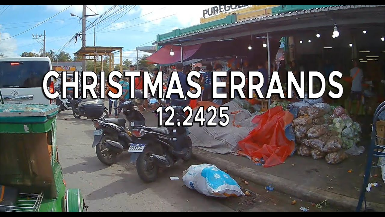 Quick Christmas Errands