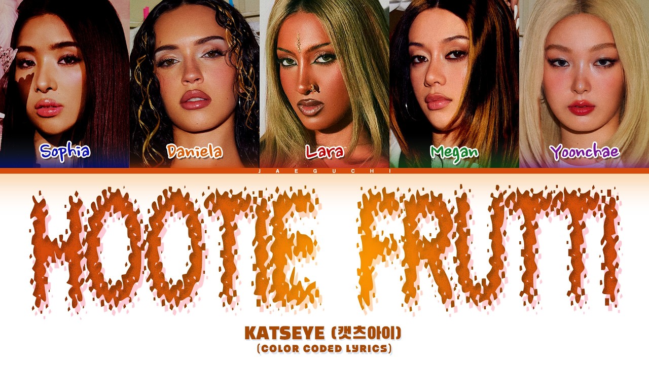 KATSEYE (캣츠아이) 'Hootie Frutti' (Color Coded Lyrics)