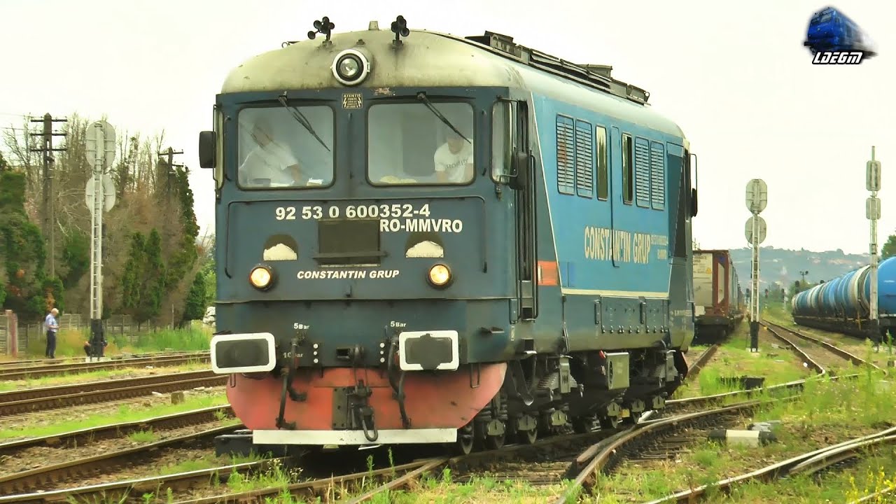 Locomotiva 060-DA 60-0352-4 la Manevră/Shunting in Gara Episcopia Bihor Station - 13 July 2023
