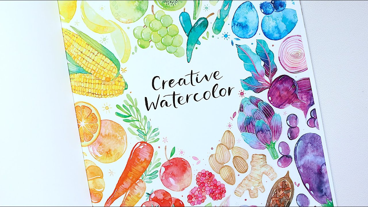 Creative Watercolour by Ana Victoria Calderón | Book Review
