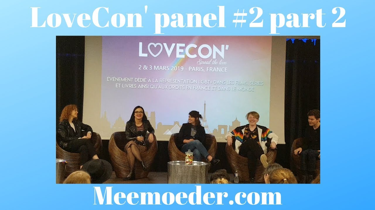 LoveCon’ panel #2 part 2 [Natasha Negovanlis, Elise Bauman, Annie Briggs, Kaitlyn Alexander]