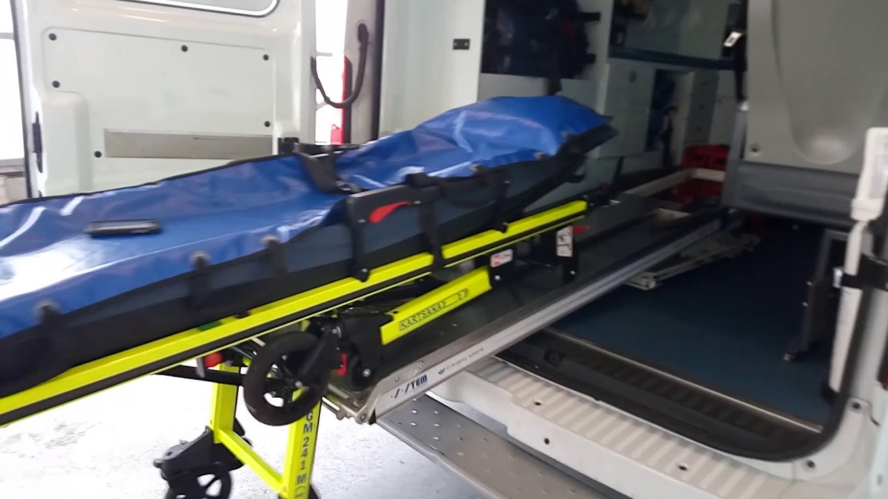 Rampe brancard Ambulance ASSU