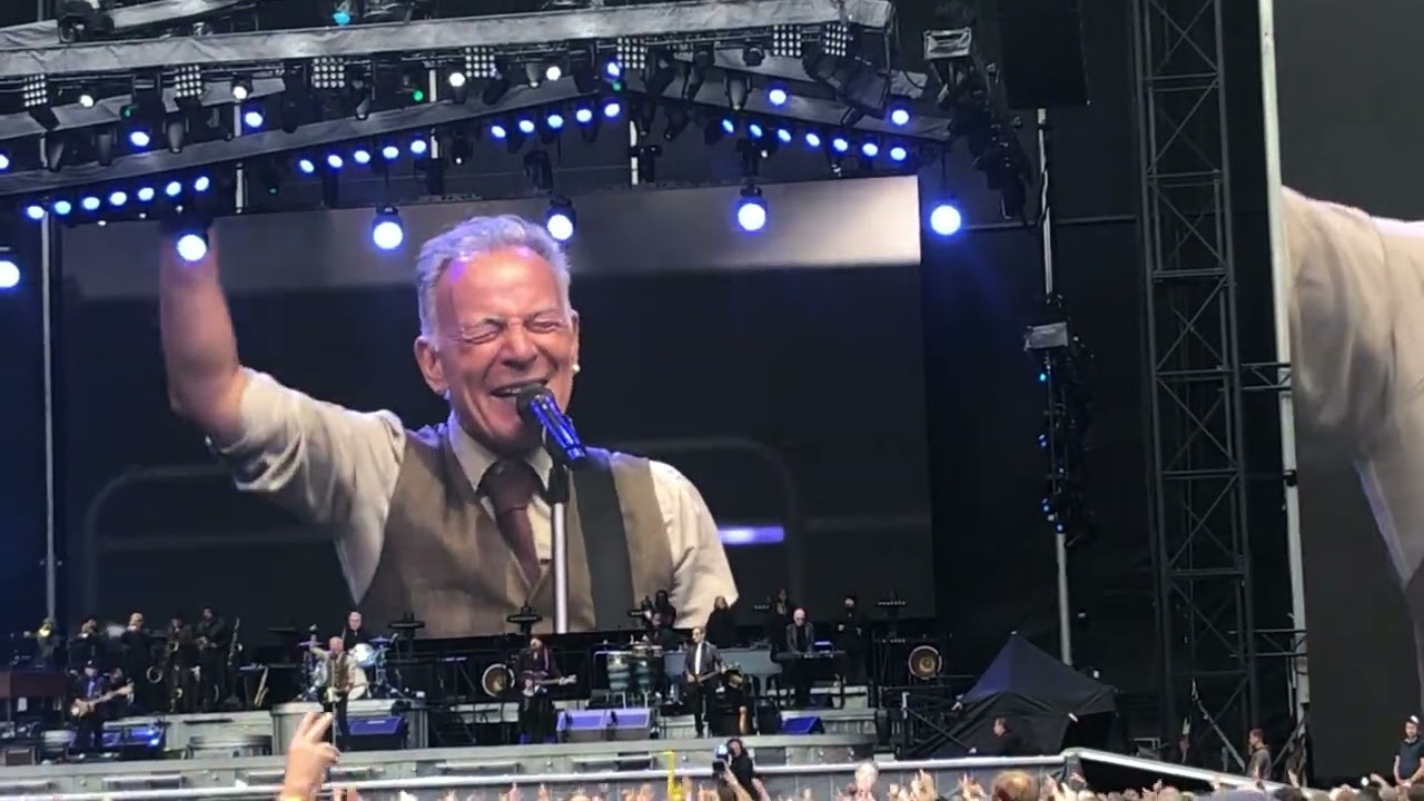 Bruce Springsteen with the E street band Live @ Anfield Liverpool 4/6/25.