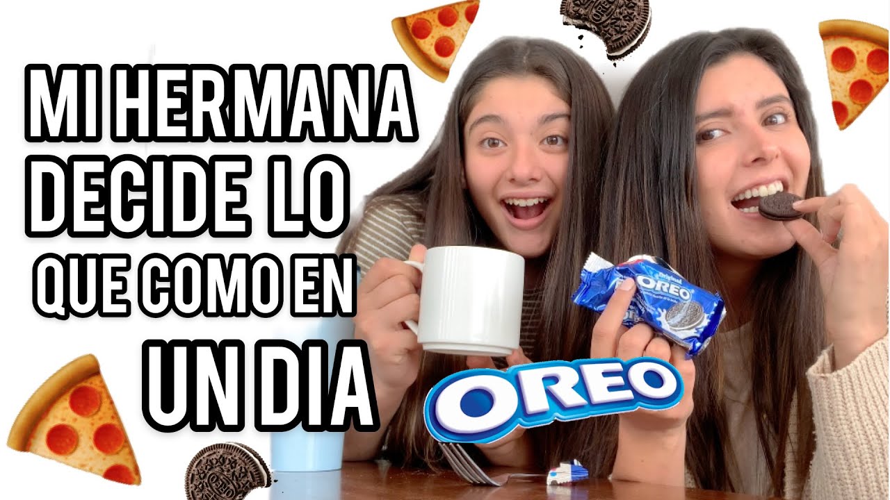 COMIENDO COMO MI HERMANA POR UN DÍA