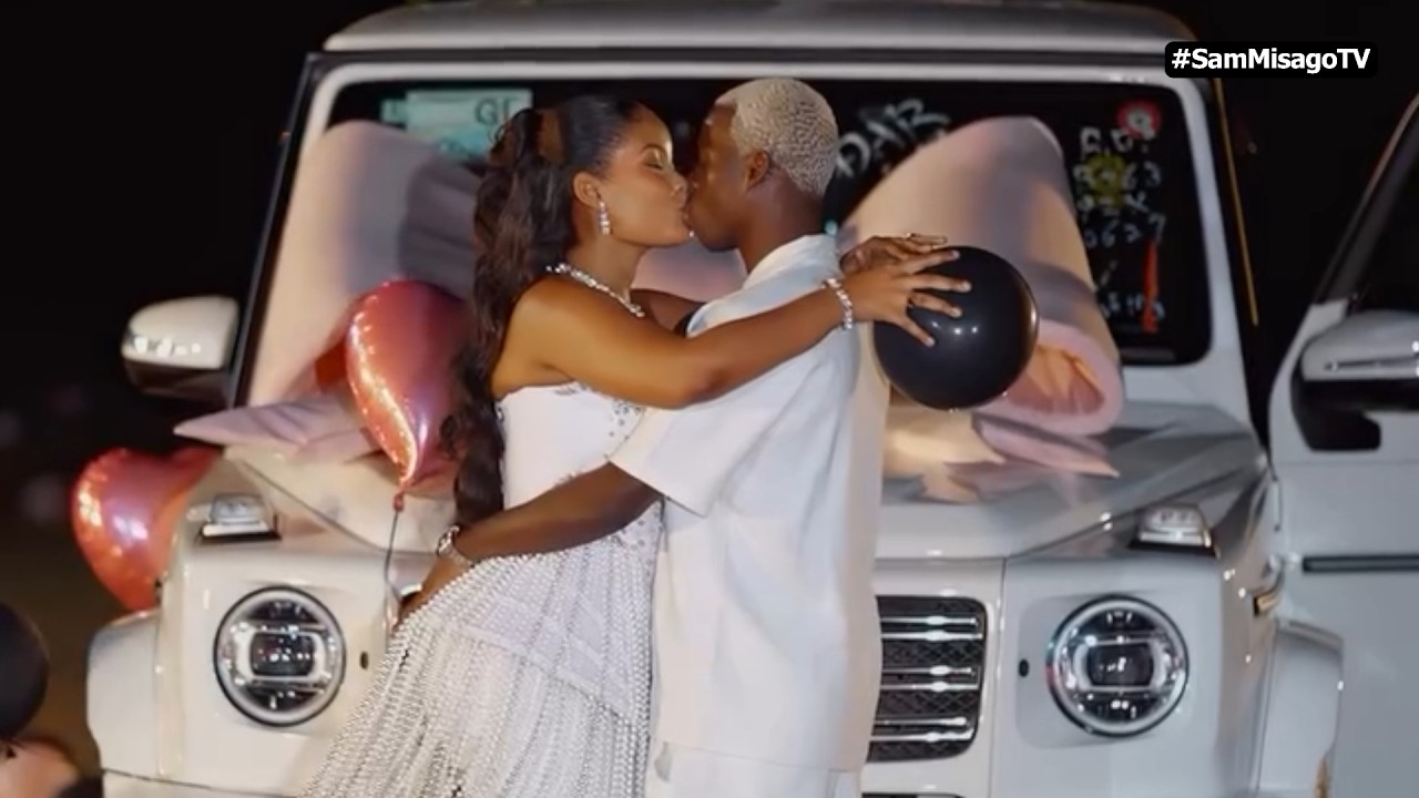 Hamisa Mobetto anaunuliwa Gari ya Milioni 800 Marcedez G Wagon na mume wake Aziz K waweka Post hii