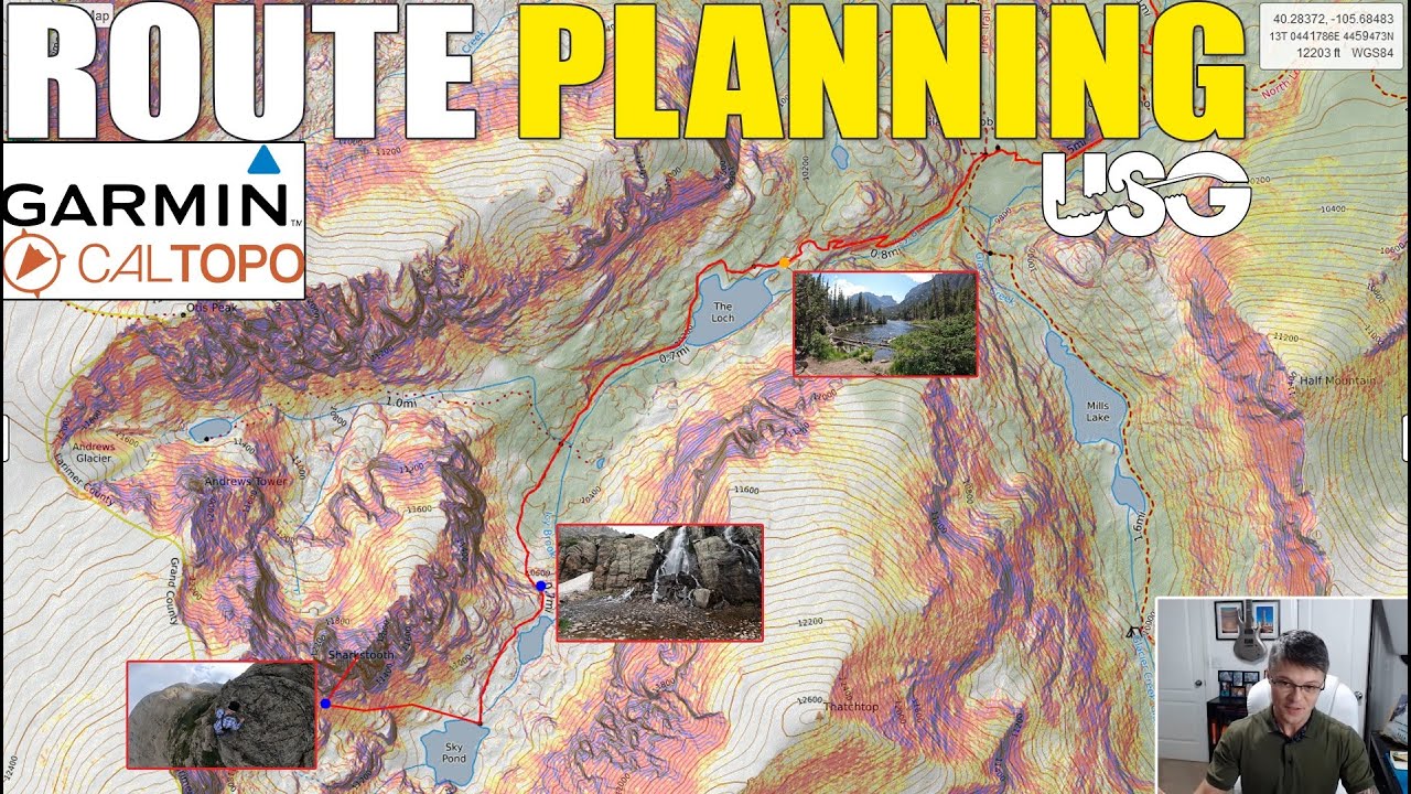 Intro to Expedition Route Planning with CalTopo Map (MUST HAVE Survival Skill)