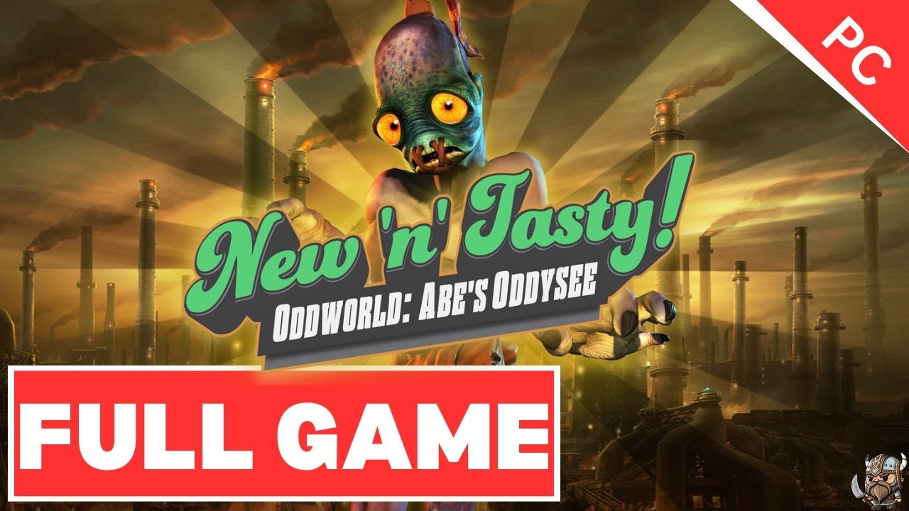 Oddworld New 'n' Tasty Playthrough No Commentary Full Game (PC)