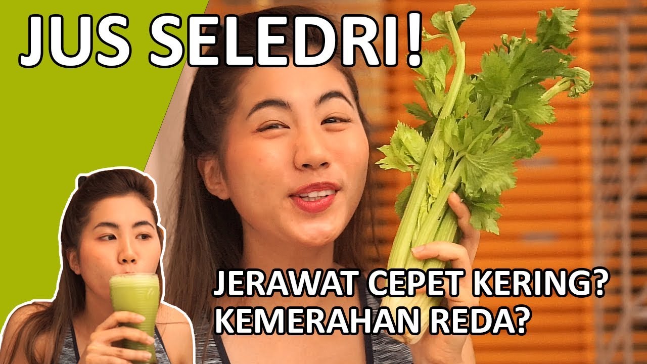 JUS DETOX JERAWAT?? JUS SELEDRI!!
