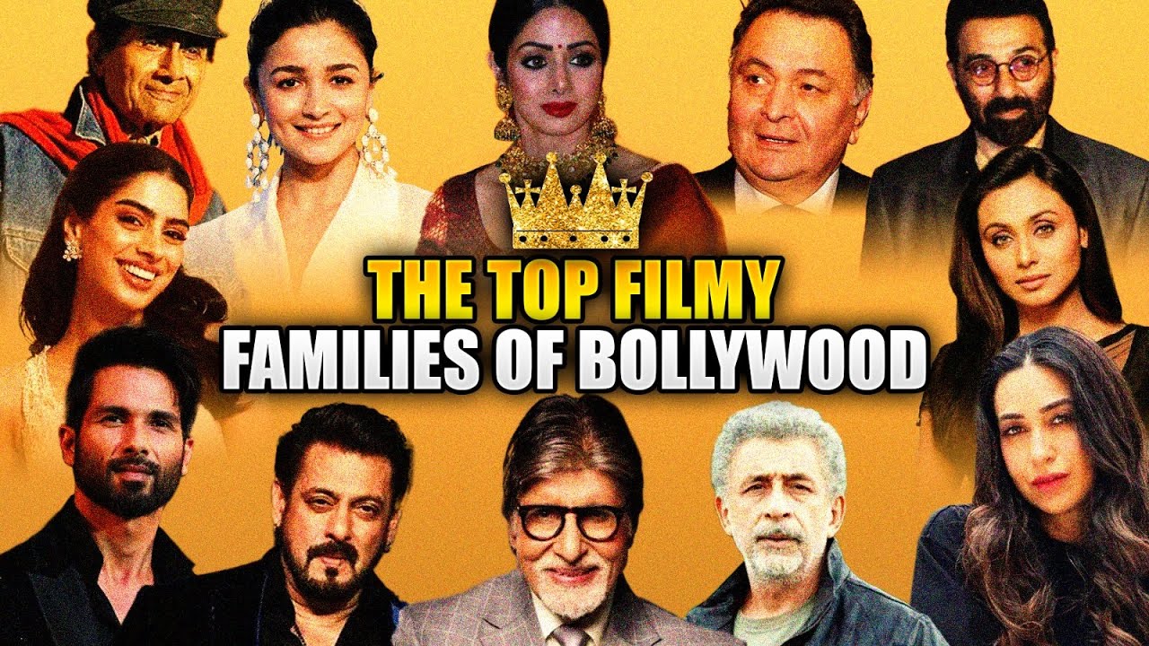 Top 10 Filmy Families of Bollywood!