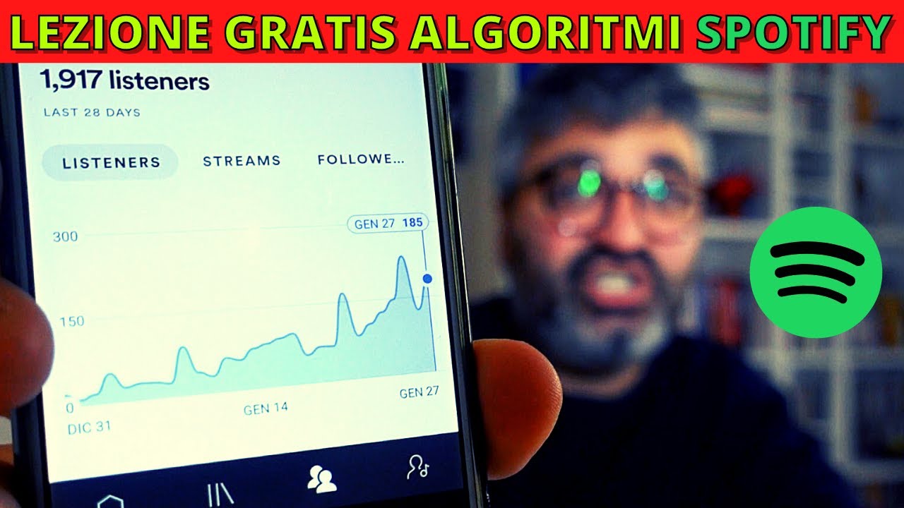Lezione GRATIS Algoritmi Spotify