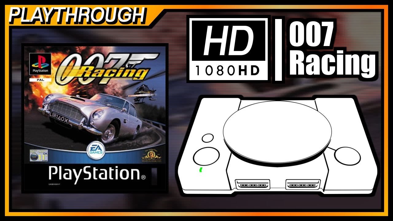 007 Racing 2000 | Playstation 1 | Playthrough | Real hardware | 1080p