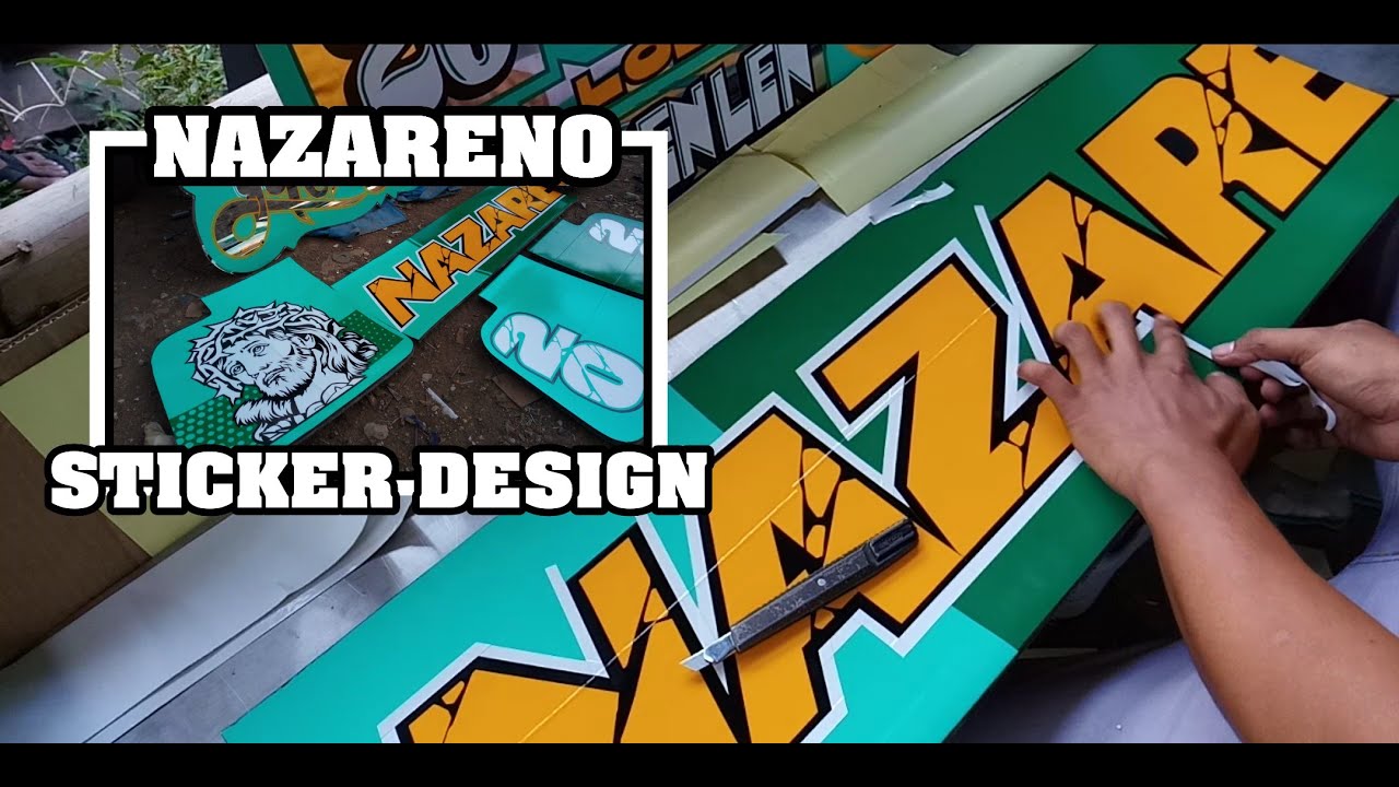 MANUAL CUTTING | JEEPNEY STICKER