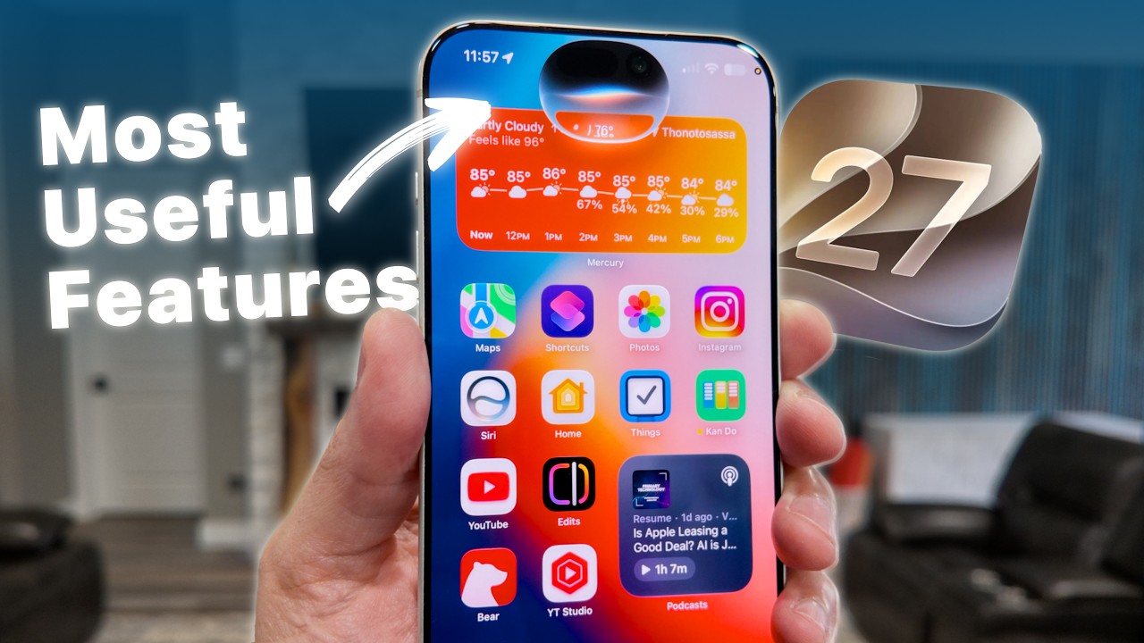 13 sposob&oacute;w, w jakie iOS 27 zmienił spos&oacute;b, w jaki używam mojego iPhone'a