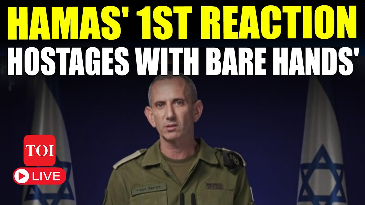 IDF Briefing LIVE: 'Murdered With Bare Hands': Israel's Chilling Claim Against Hamas | Daniel Hagari