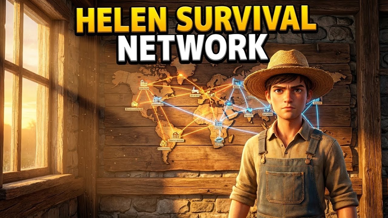 Helen Survival Network – How Countryside Farms Unite to Survive Crisis (3D Realistic CGI Movie)