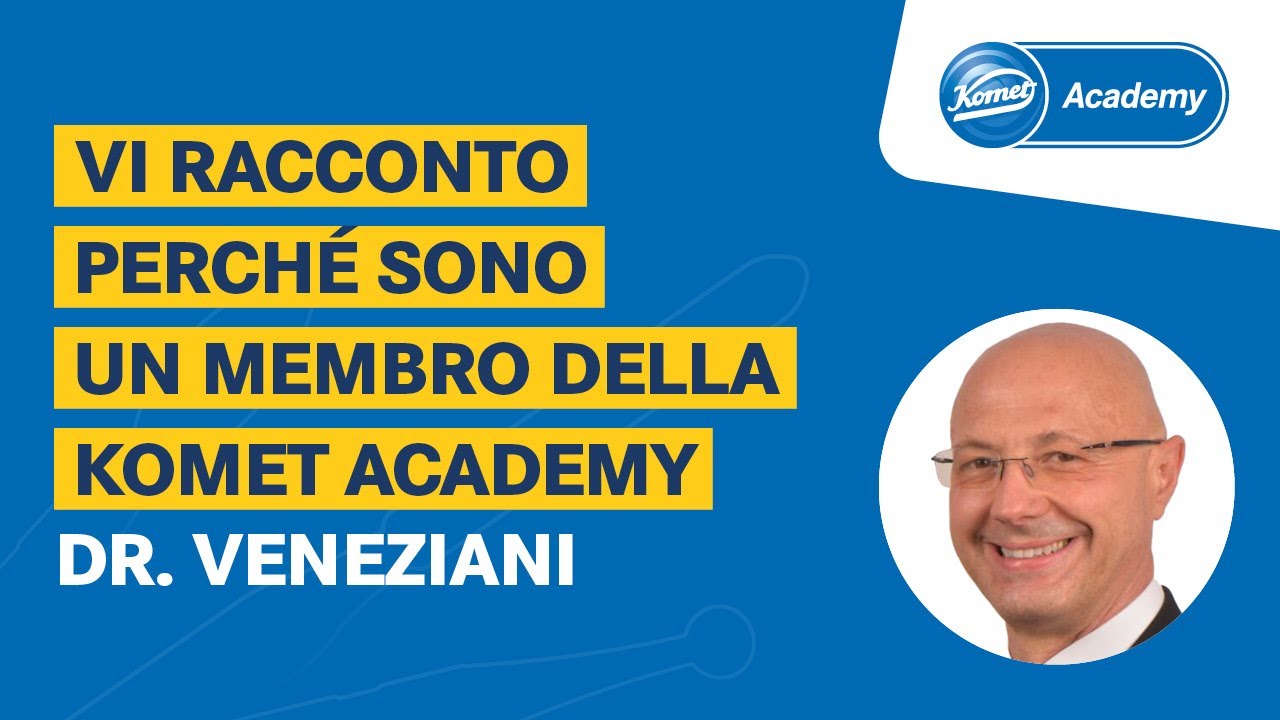 Il Dr Marco Veneziani, membro della Komet Academy
