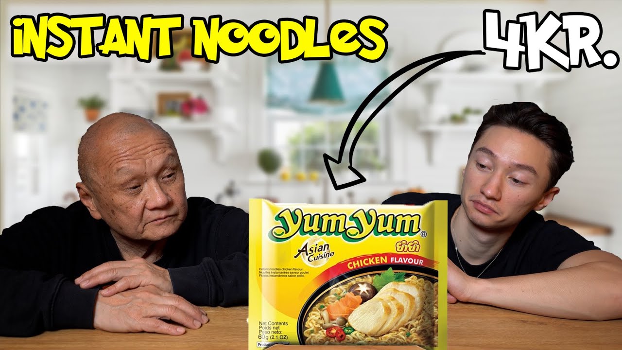 Min Far Laver INSTANT NOODLES Om Til.... Kinesisk Mad?