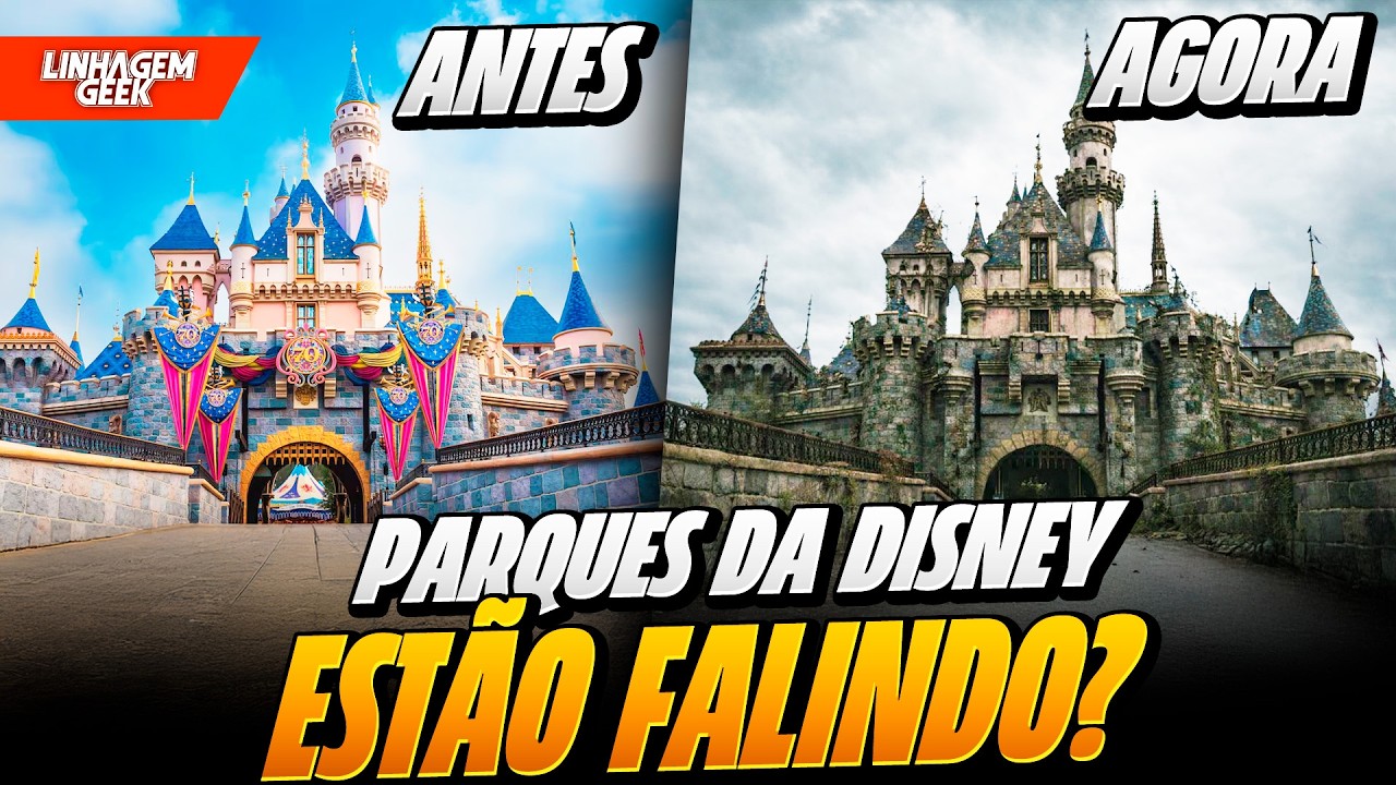 PARQUES DA DISNEY ESTÃO EM QUEDA! CULPA DA LACRATE?