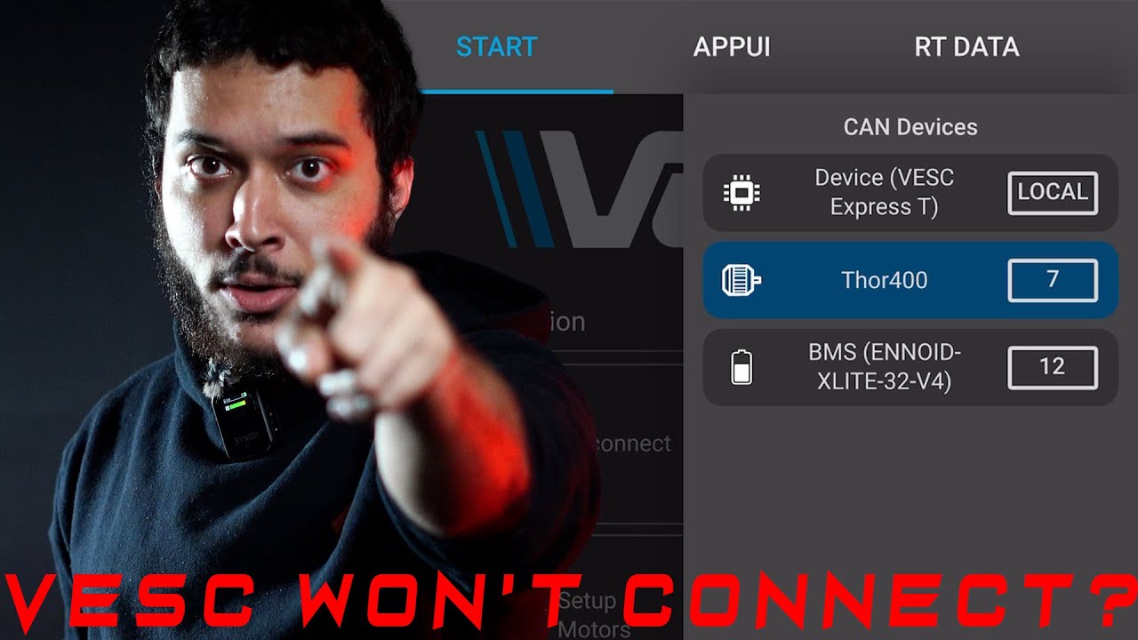 MY VESC WON'T CONNECT?! - How to fix your CAN ID's