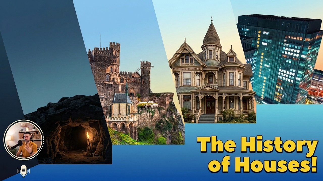 🏡 From Caves to Skyscrapers: The Epic History of Houses! 🏰✨