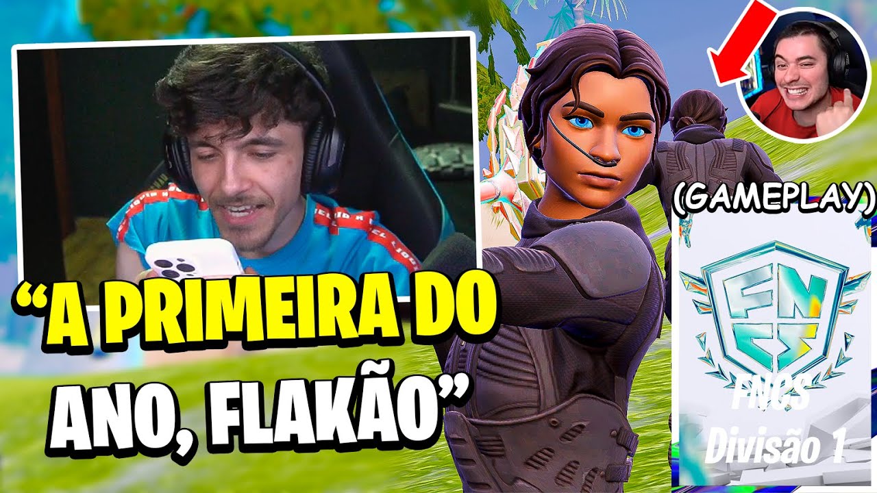 Gameplay Completa de Suetam e Flakes na 1&ordf; FNCS de 2026!