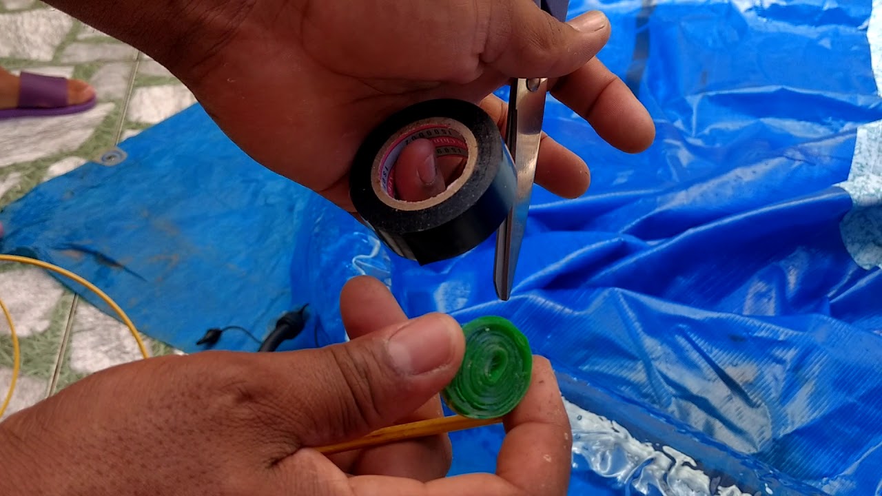 Como consertar piscina bestway furada na borda inflável parti 1