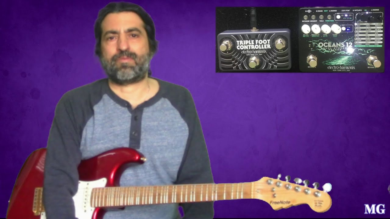 Electro-Harmonix - Oceans 12 - Infinite Sustain Demo