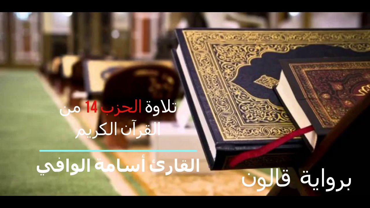 تلاوة الحزب 14 من القرآن الكريم برواية قالون