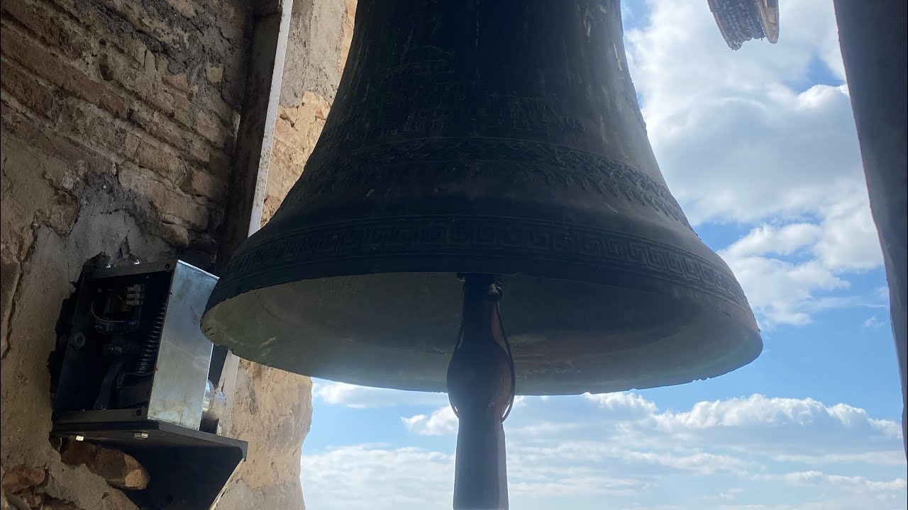 manutenzione: sostituzione martello della II campana della chiesa di San Matteo Apostolo