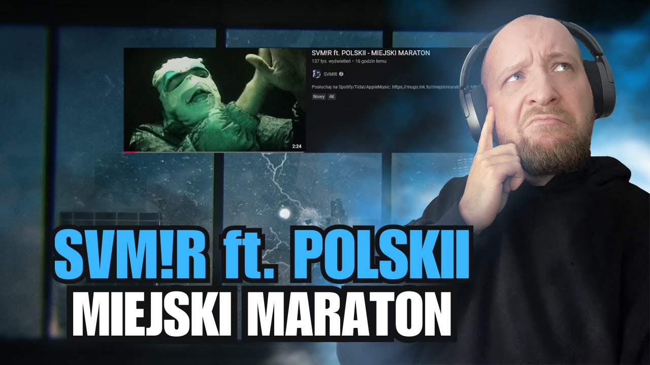 SVM!R ft. POLSKII - MIEJSKI MARATON | REAKCJA