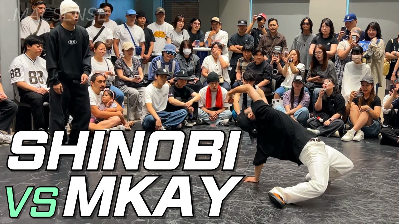 Bboy Shinobi vs Bboy Mkay // The Real Game 2025