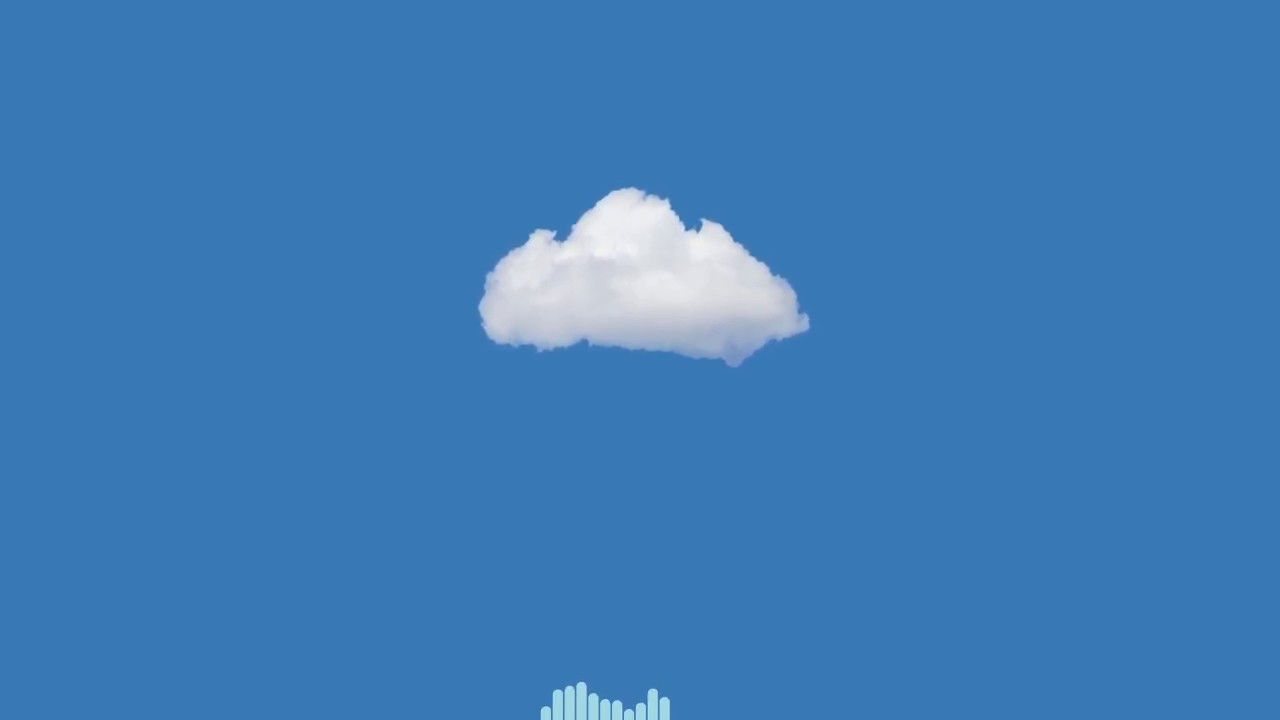 white clouds full of rain