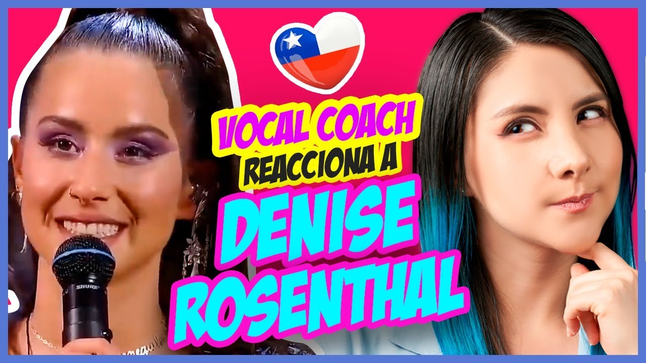 DENISE ROSENTHAL ¿Artista completa? | VOCAL COACH REACCIONA | Gret Rocha