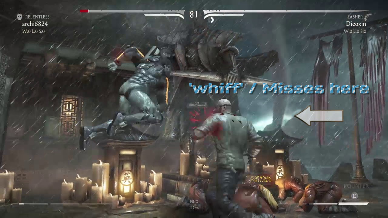 Frame Data in Mortal Kombat XL #1