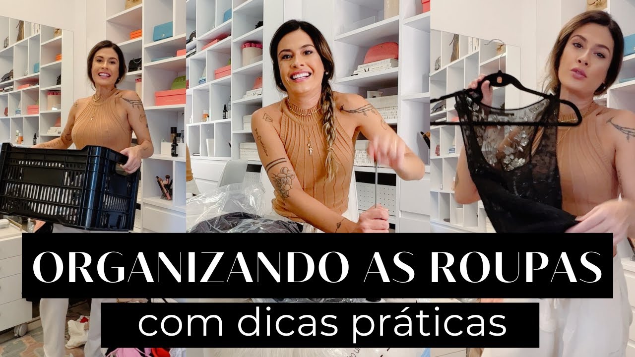 ARRUMANDO A CASA - ORGANIZA E FALA | arrumando as roupas