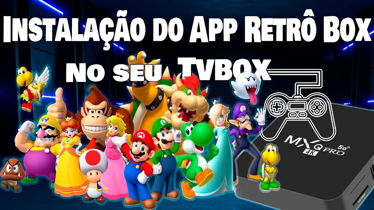 INSTALAÇÃO DO APP RETROBOX NO APARELHO TV BOX ANDROID !!!