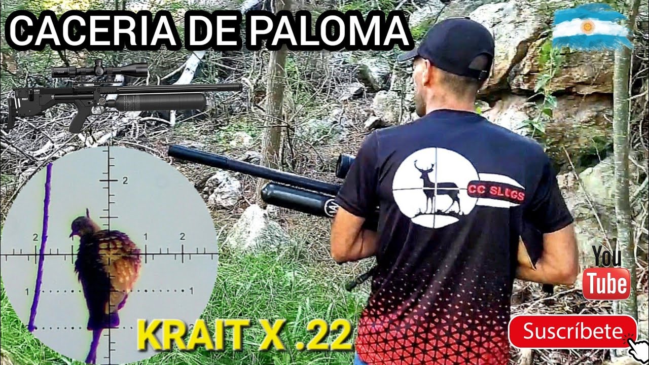 airmaks krait x .22 caceria de paloma