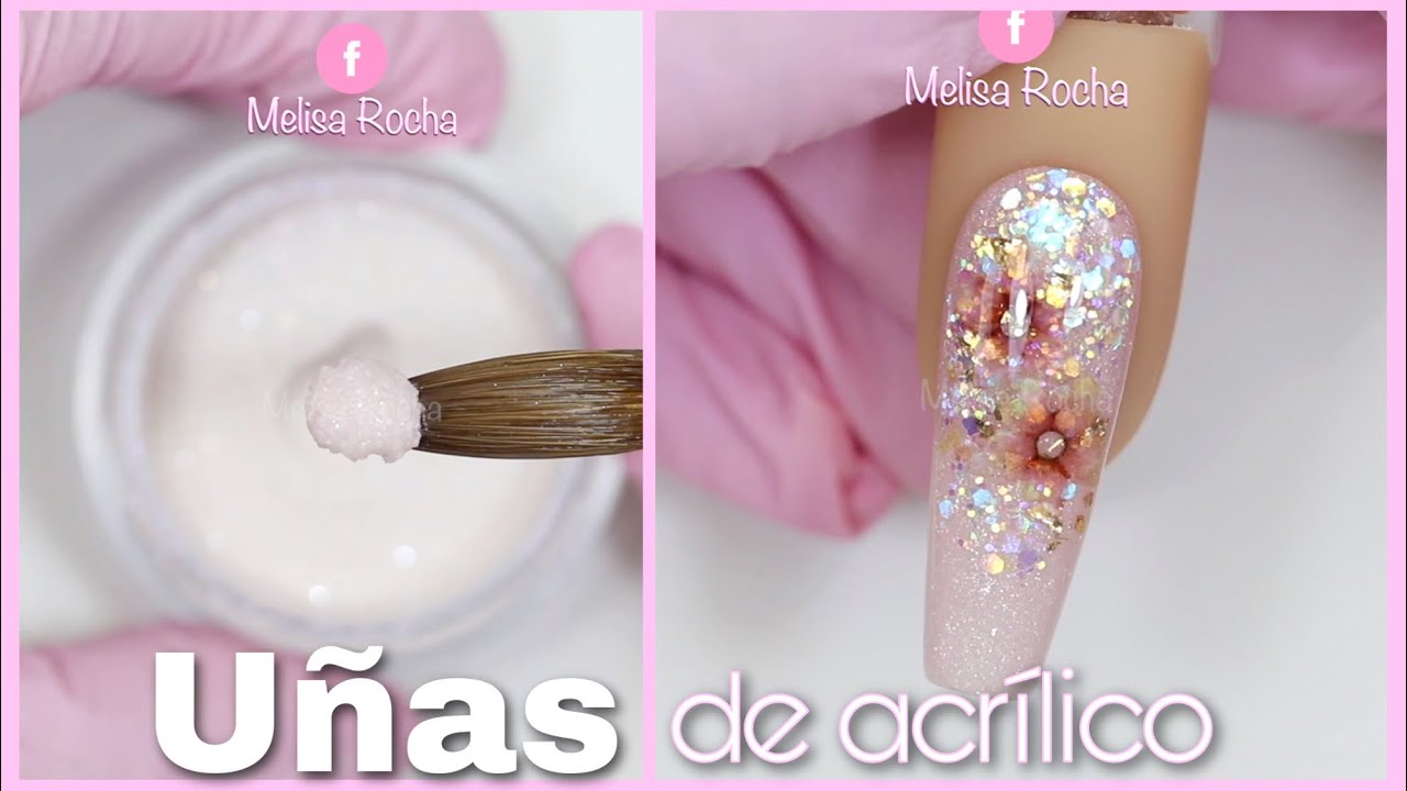 Uñas de Acrilico Elegantes 💅🏼✨ Nail Art