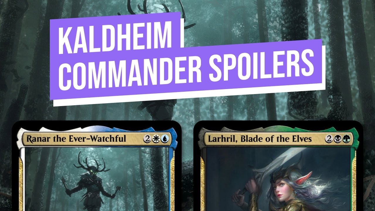 Kaldheim Commander Spoilers | EDH | Commander Precon Commanders | Magic the Gathering | Commander