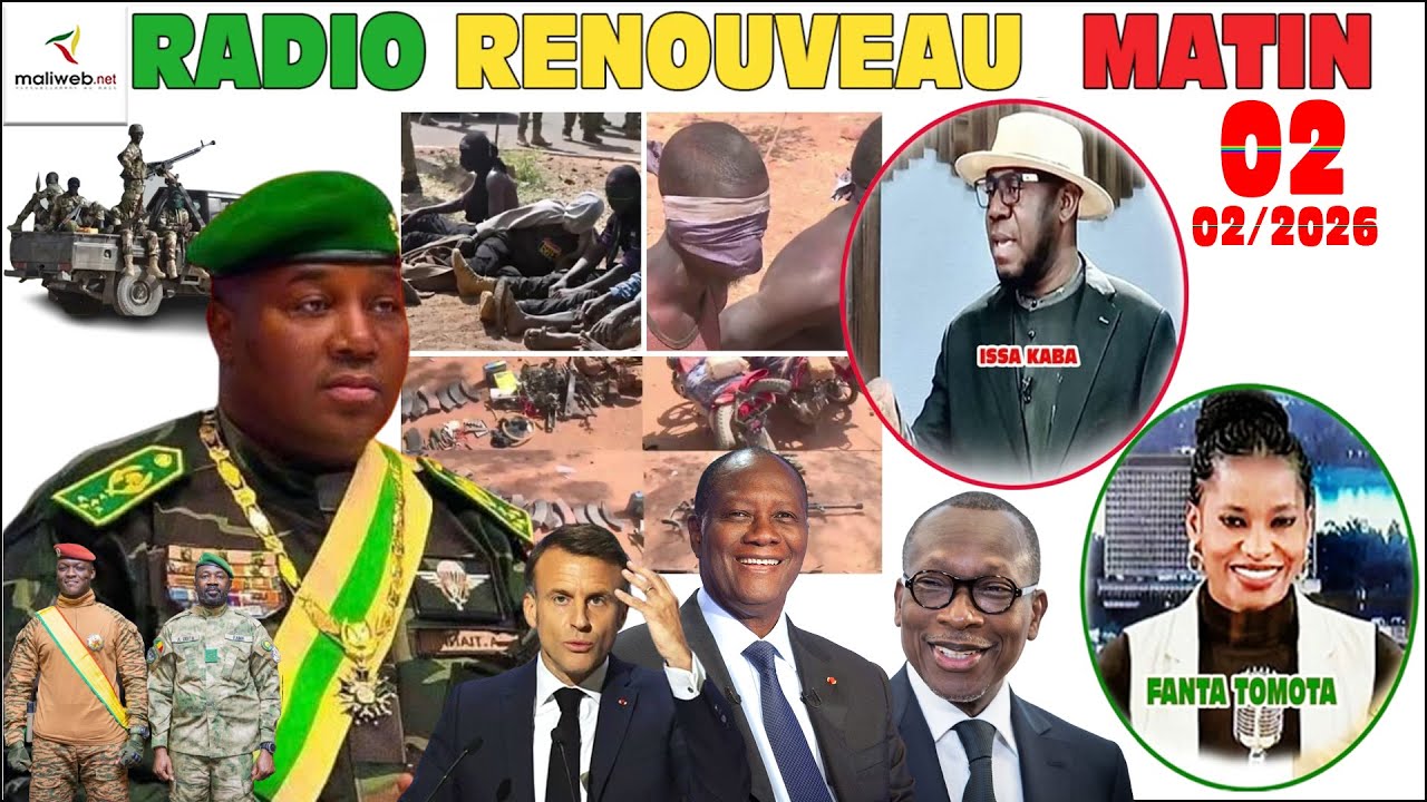 LE MATINAL DE LA RADIO RENOUVEAU FM du 02 Février 2026