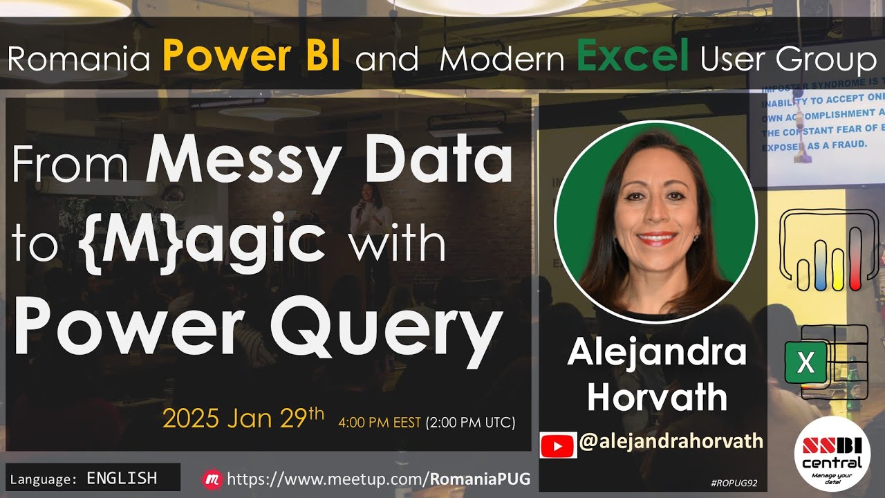 From Messy Data to {M}agic with Power Query | Alejandra Horvath