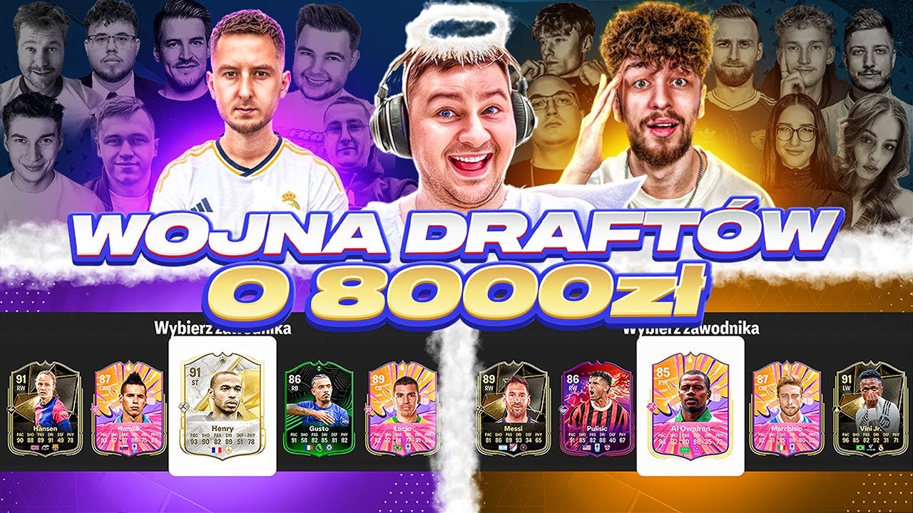 WOJNA DRAFTÓW LACHU vs ALVIN o 8000 zł | 1/8 FC25