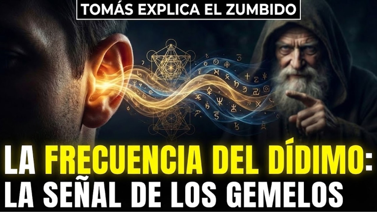 Tomás reveló por qué los gemelos espirituales oyen zumbidos: es la Frecuencia del Dídimo