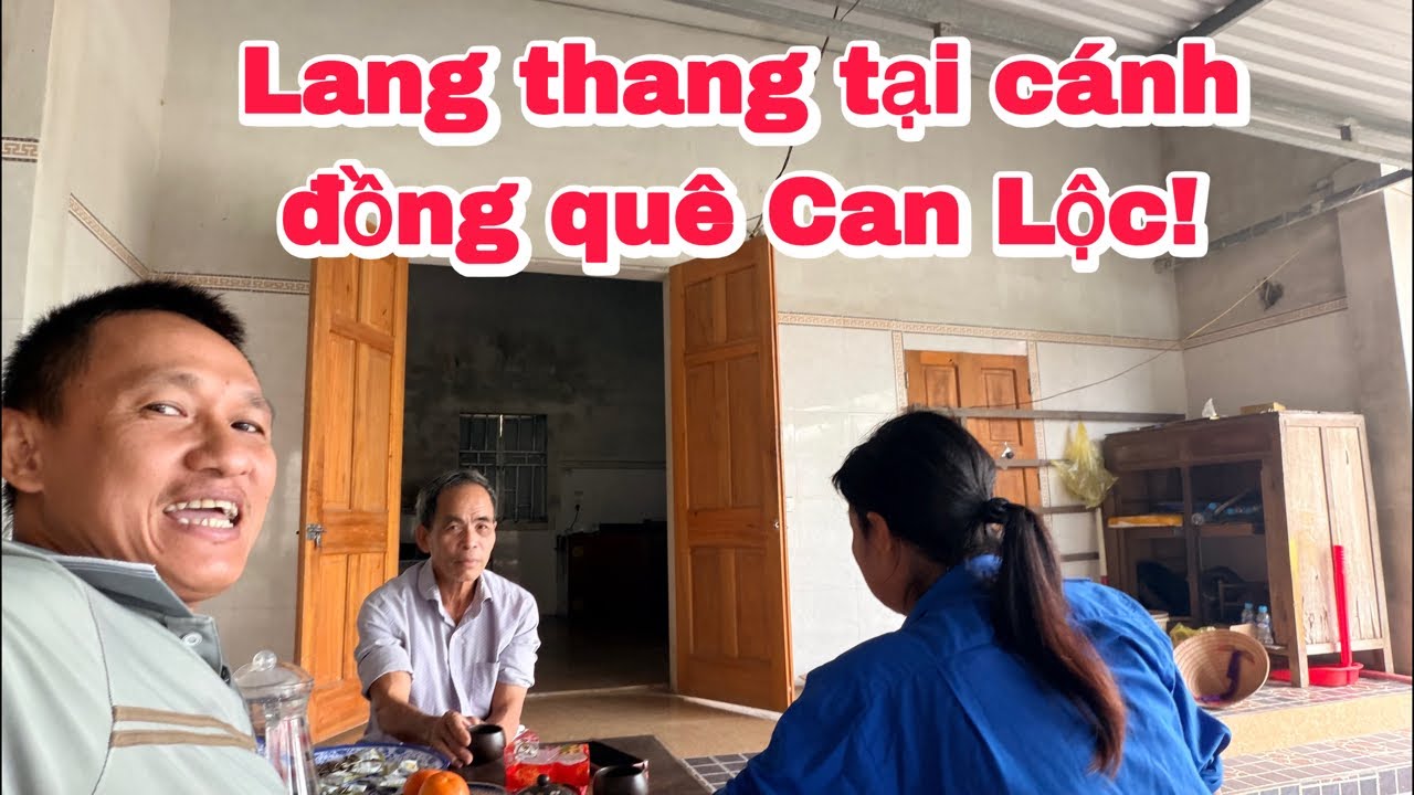 Lang thang tại Cánh đồng Quê Can Lộc!