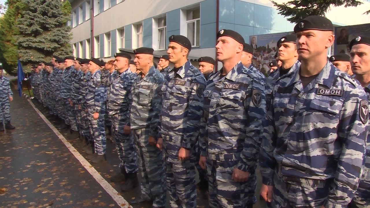 Профессиональный праздник отмечают сотрудники ОМОНа