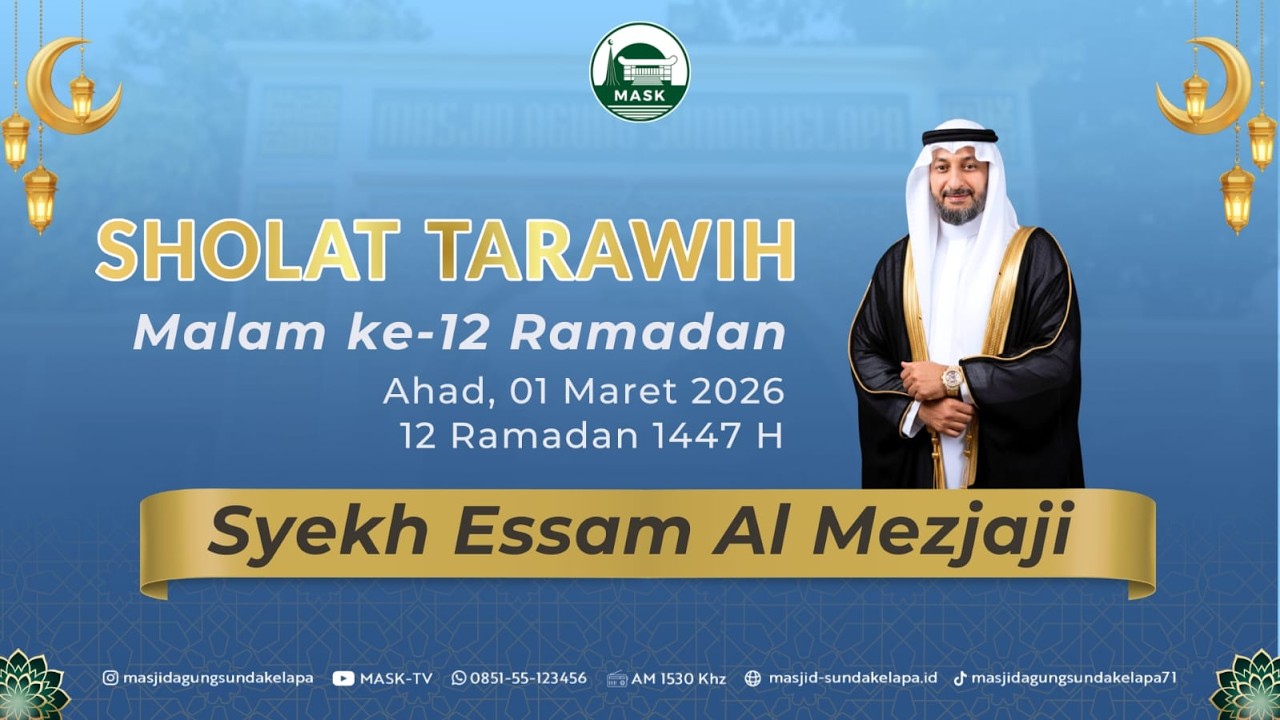 Sholat Tarawih|Syekh Essam Al - Mezjaji | 01 Maret  2026]]
