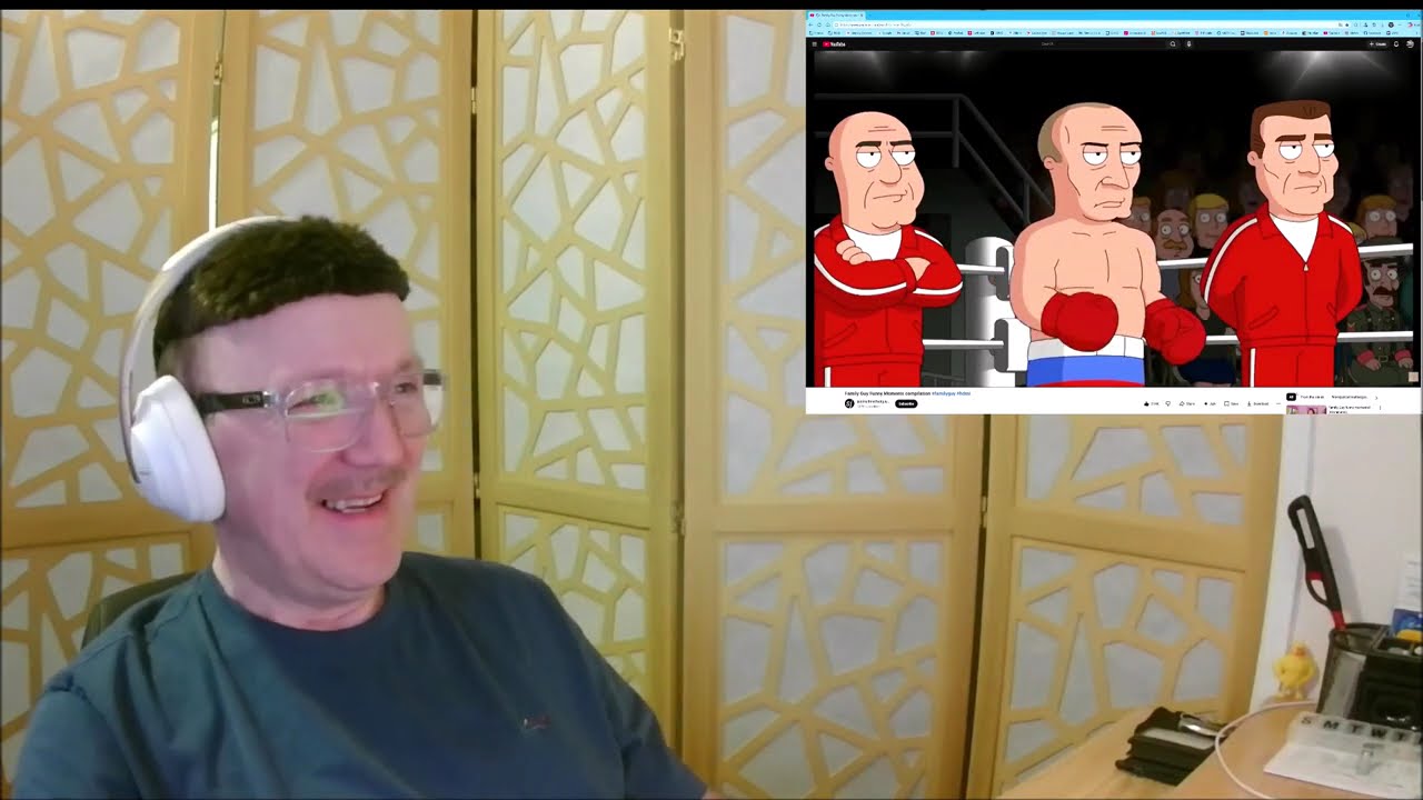 1st Time Reaction to Family Guy Funny Moments P1