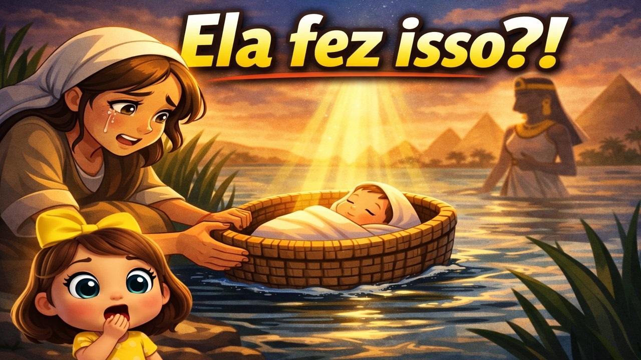 🌊 ELA COLOCOU O BEBÊ NO RIO… E O QUE ACONTECEU DEPOIS CHOCA!😱 | 🌟 Luzinha da Palavra